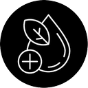 Icon for Deeply hydrates and nourishes