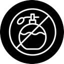 Icon for Fragrance-free, non-irritating