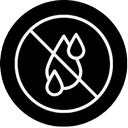 Icon for Non-greasy, sheer gel texture